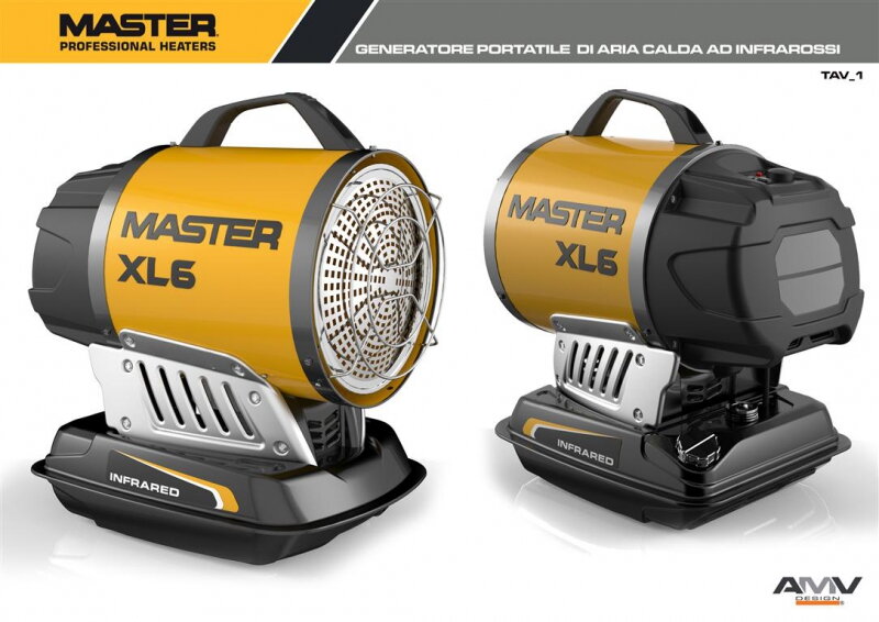 Master XL 61 naftový infražiarič Master XL 61 naftový infražiarič
